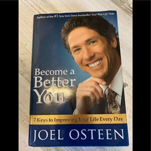 Joel Osteen Become A Better You hardback book